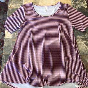Lularoe Striped Tee